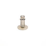 Kaarshouder - Glas - Smokey - 8x10cm