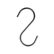 S-hooks - Metal - Black - Set of 6 - 11x6x1cm