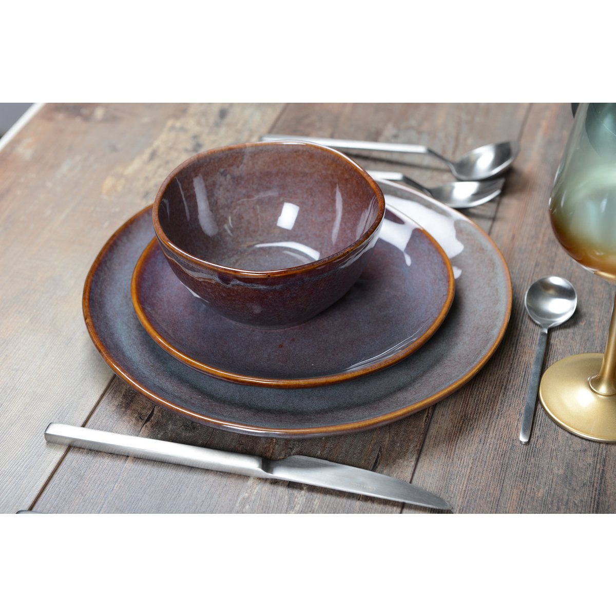 BURGUNDY DINERPLAAT