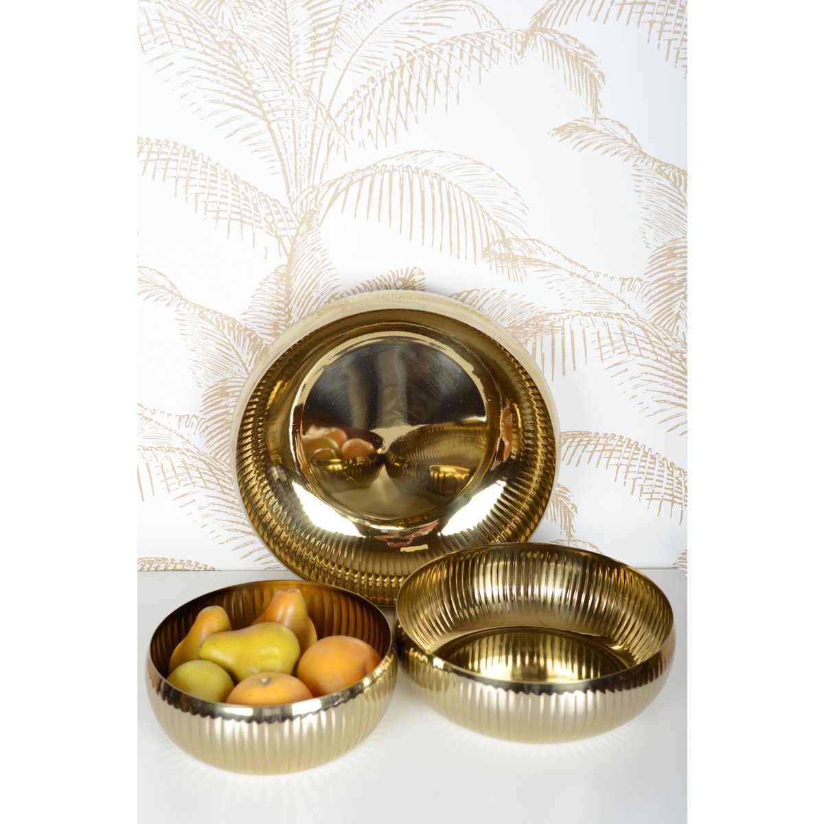 Golden Fruit Bowl