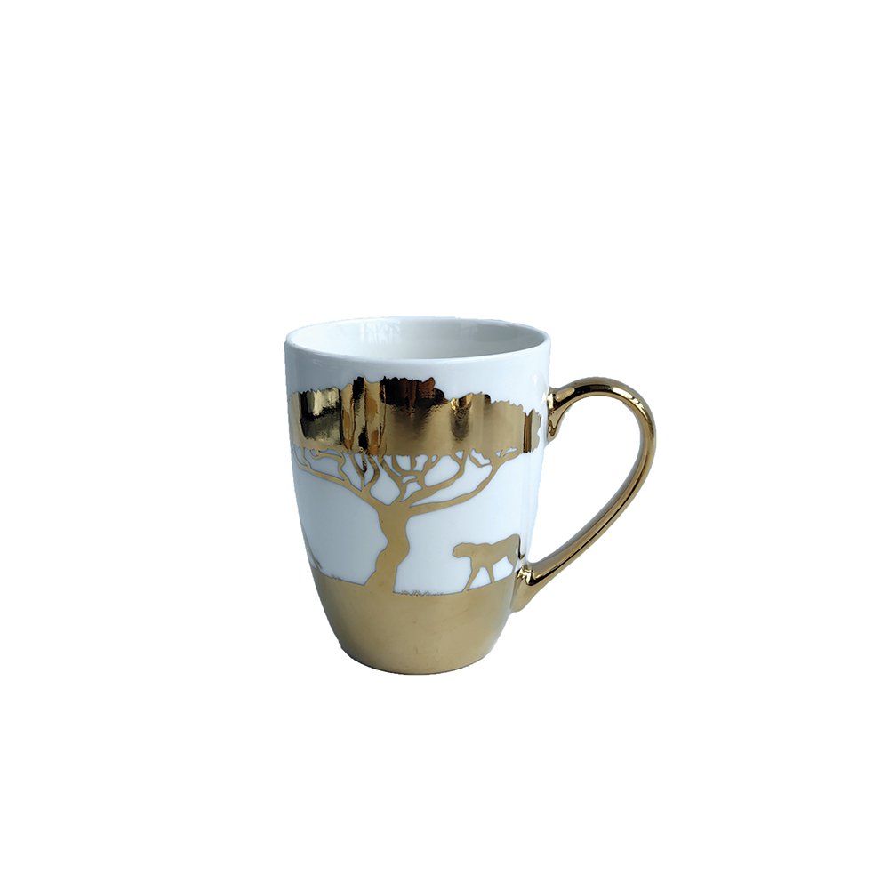 Gouden Mokken Savannah - set van 4