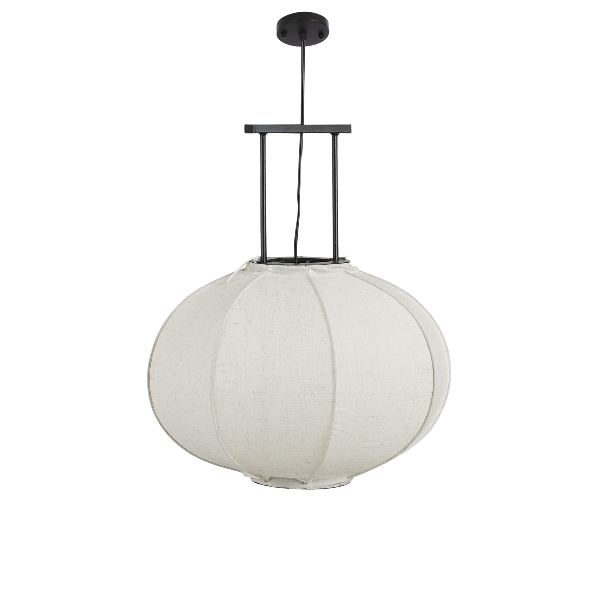 PEGO Hanging lamp - H55 x Ø50 cm - Linen - Off -White