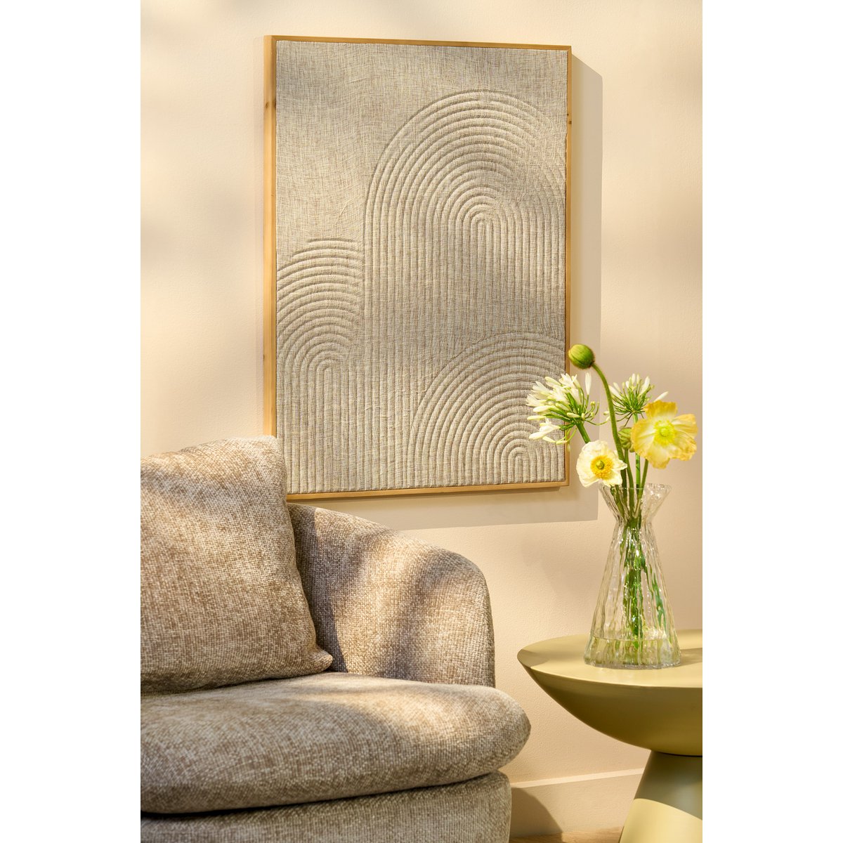 Mista Wall Decoration - L60 x B3 x H80 cm - 100% FSC - MDF - Brown