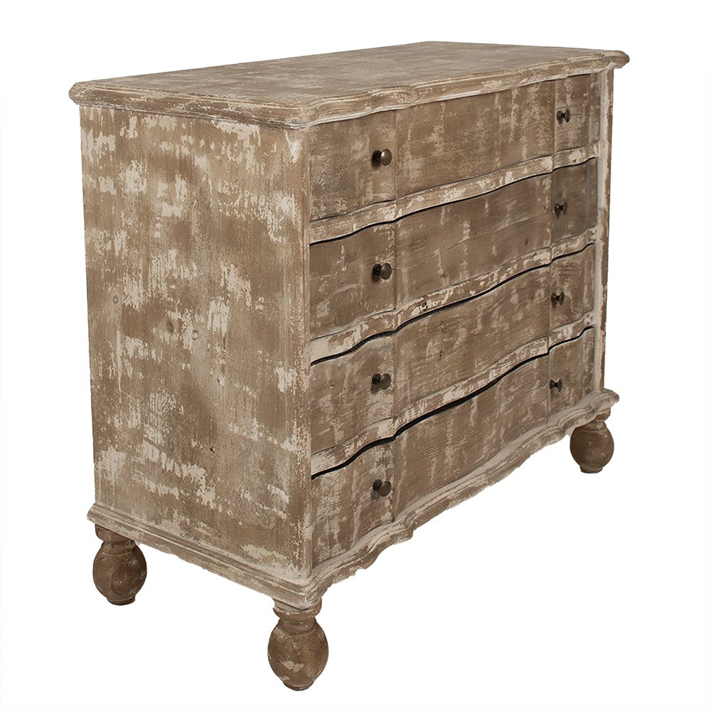 Dressoir Bruin, Hout 100x45x85 cm