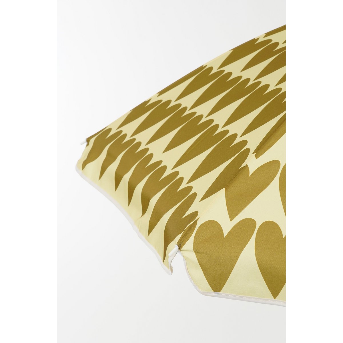 Parasol de plage en forme de cœur - H180 x Ø160 cm - Bruin