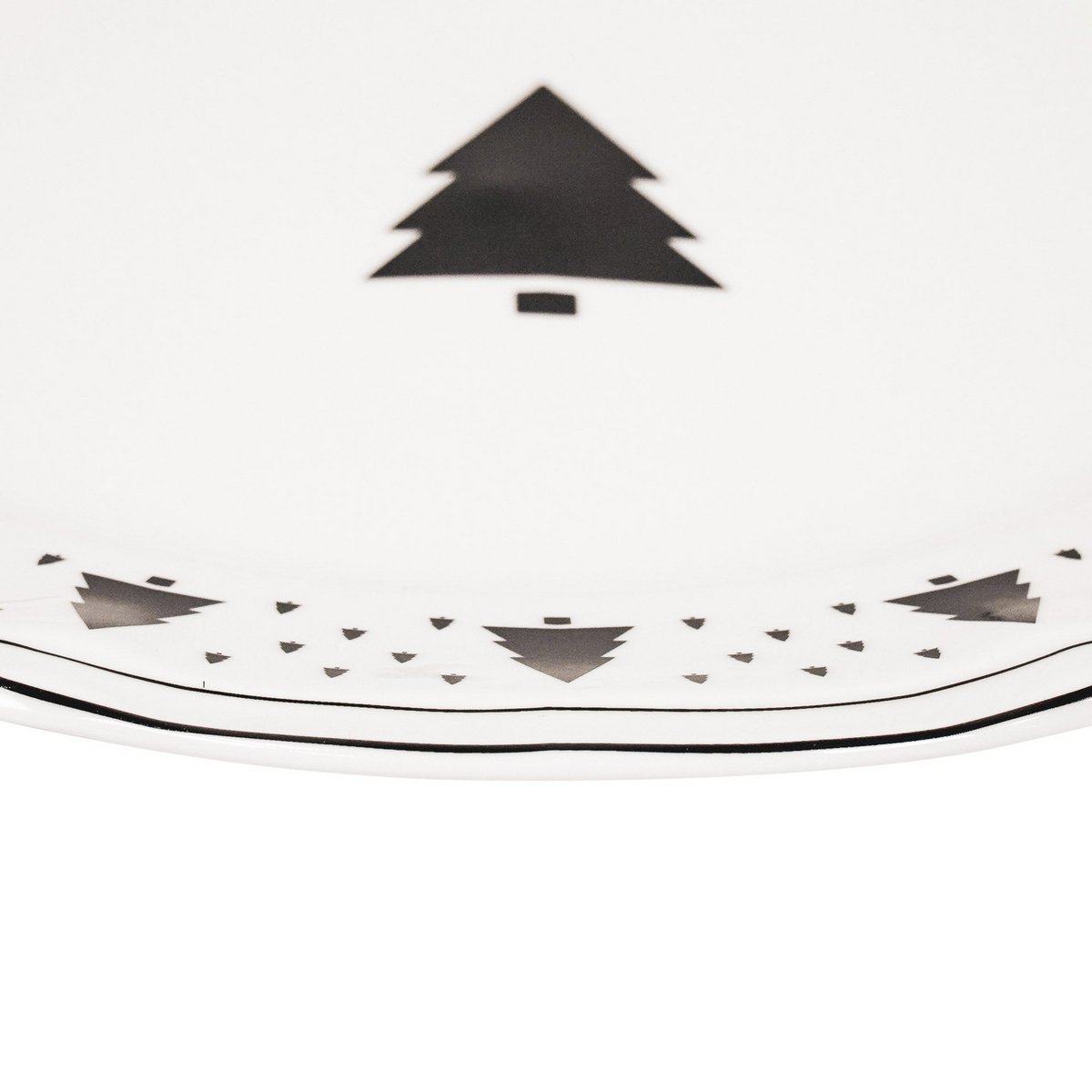 Plate - Christmas tree - Newbone China - 26x26x1.5cm