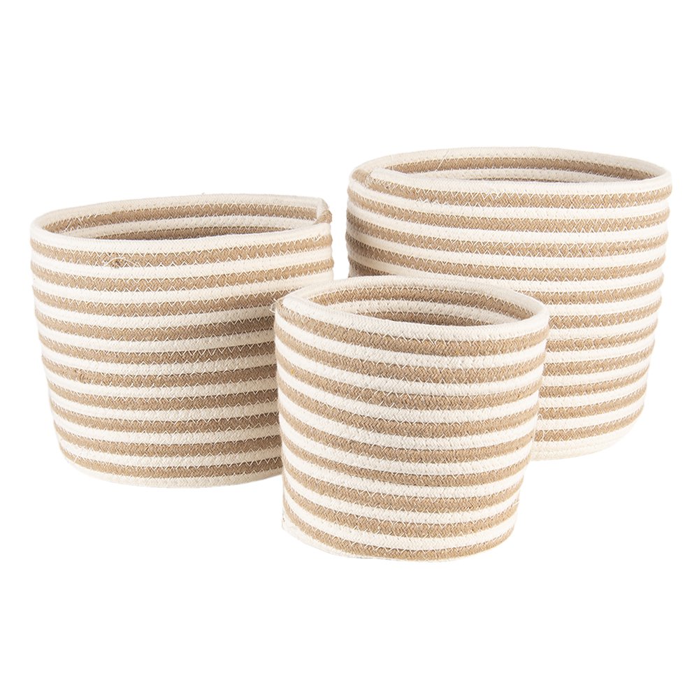 Mand (3) Ø 26x24 / Ø 23x21 / Ø 19x18 cm