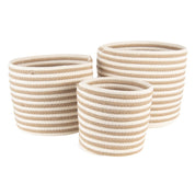 Mand (3) Ø 26x24 / Ø 23x21 / Ø 19x18 cm