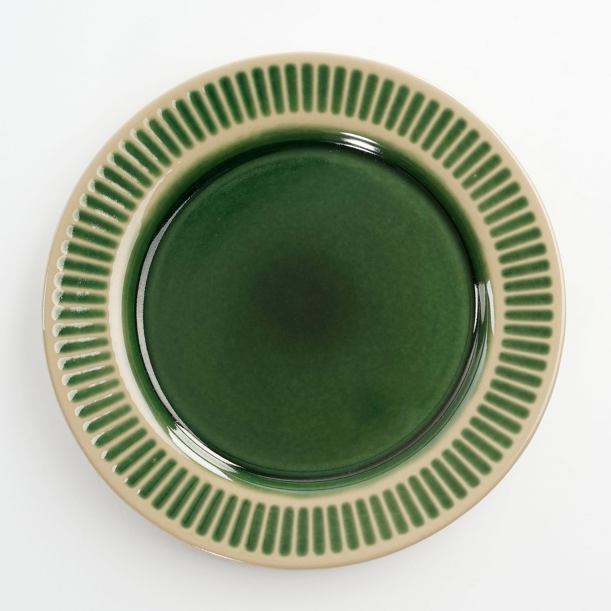 Elice Dinner plate - Ø27 cm - Ceramic - Green