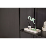 Ornament - Flamingo - Metal - Mint green - 9x7.5x19.5cm