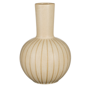 Holm Vase - H52 x Ø34 cm - Ceramic - Cream