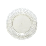 Decorative transparant under plate 