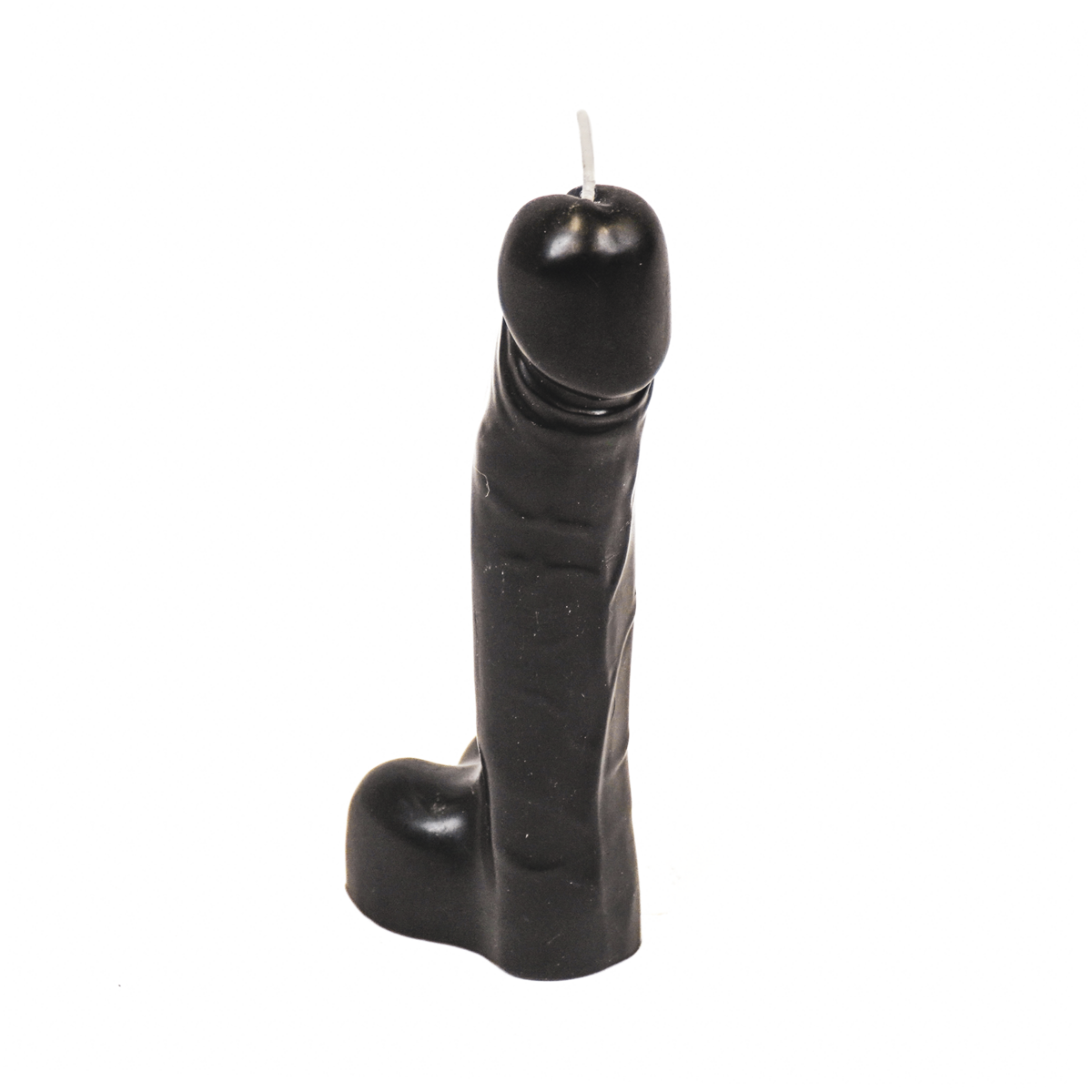 Kaars - Dick - Was - Noir - 6,8x5,5x17 cm - 160grammes