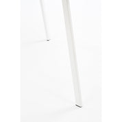 Seatle side table outside - H50 x Ø50 cm - Metal - White