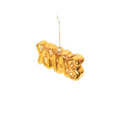 Christmas pendant XMAS - Gold 