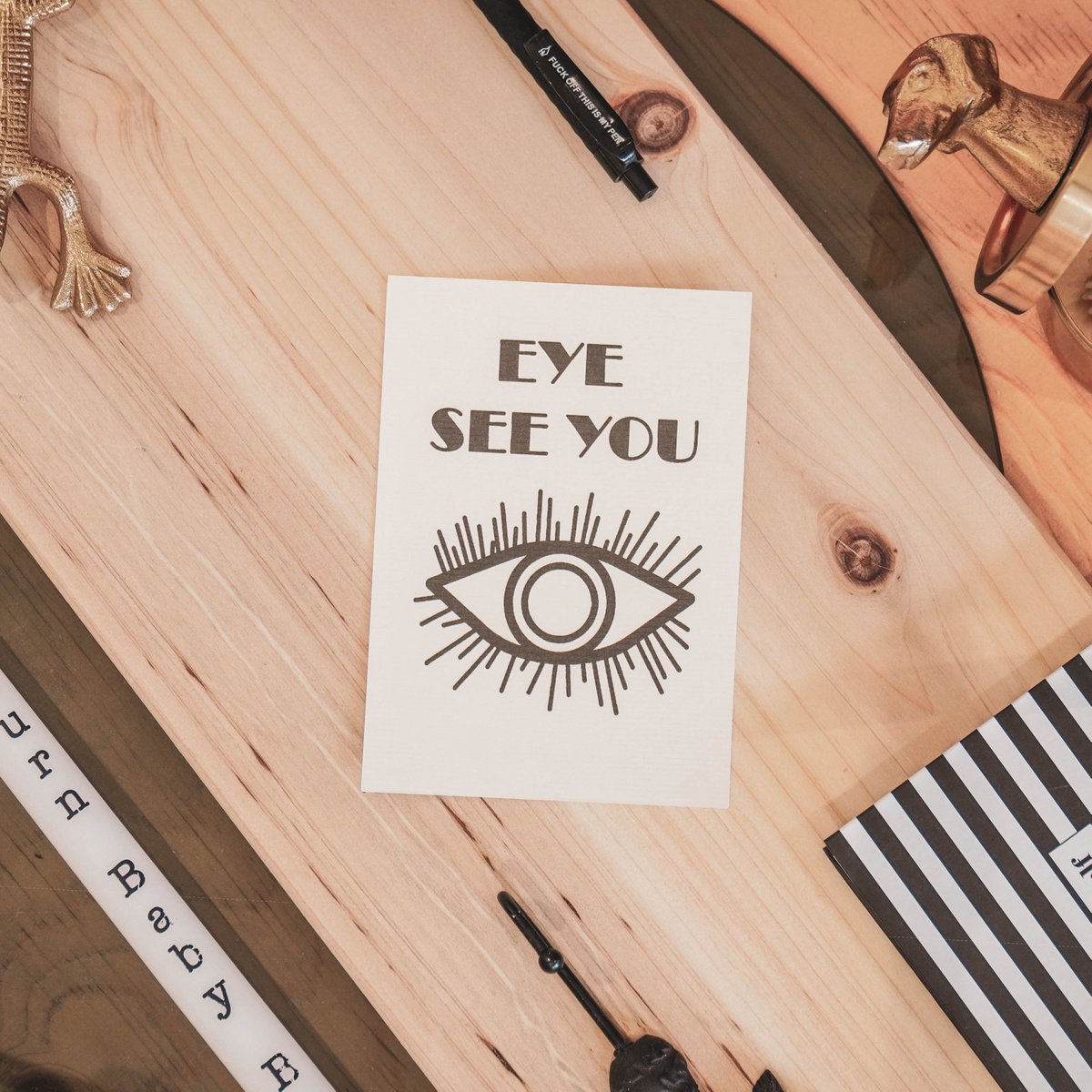 Postcard - Paper - Eye See You - Set of 5 