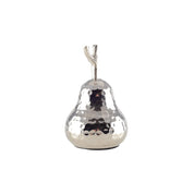 Silver Decorative Pear 8.5x8.5x15.5 cm
