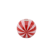 Kandelaar - Swirl - Dolomite - rouge/rose - 7x7x7cm