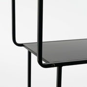Étagère Jules - L76 x l30 x H178 cm - Métal - Noir