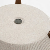 Doppio Flowerpot on Legs - H21 x Ø40 cm - Polypropylene - FSC Mix - Off White