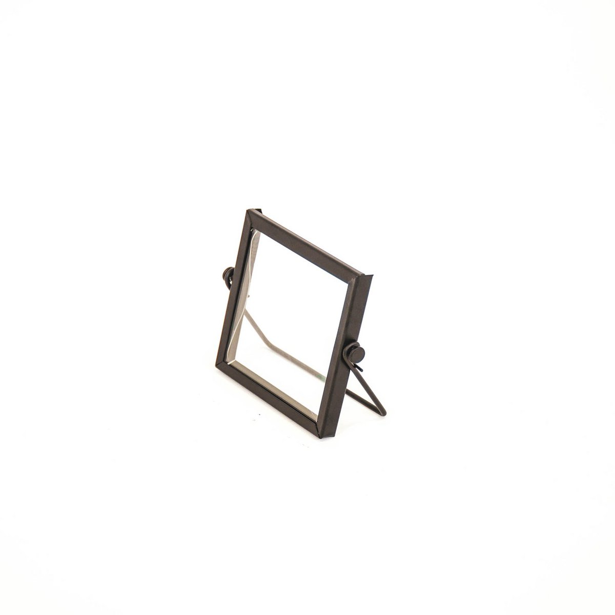 Fotolijst - Metaal/Glas - Zwart - 12x1,5x10,5cm