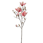 Artificial Magnolia Flower - H88 cm - Pink