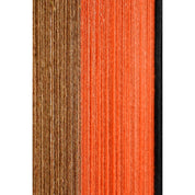 KUBA WALL DECORATION - L50 x B3 x H70 cm - FSC 100% - Cotton - Orange