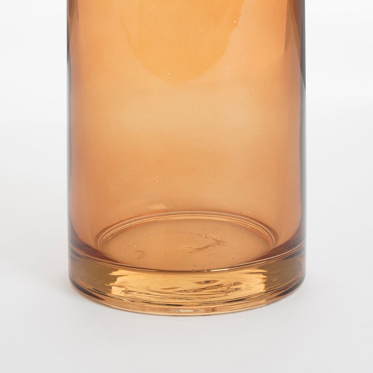 Xandra vase - H38 x Ø10 cm - Glass - Brown