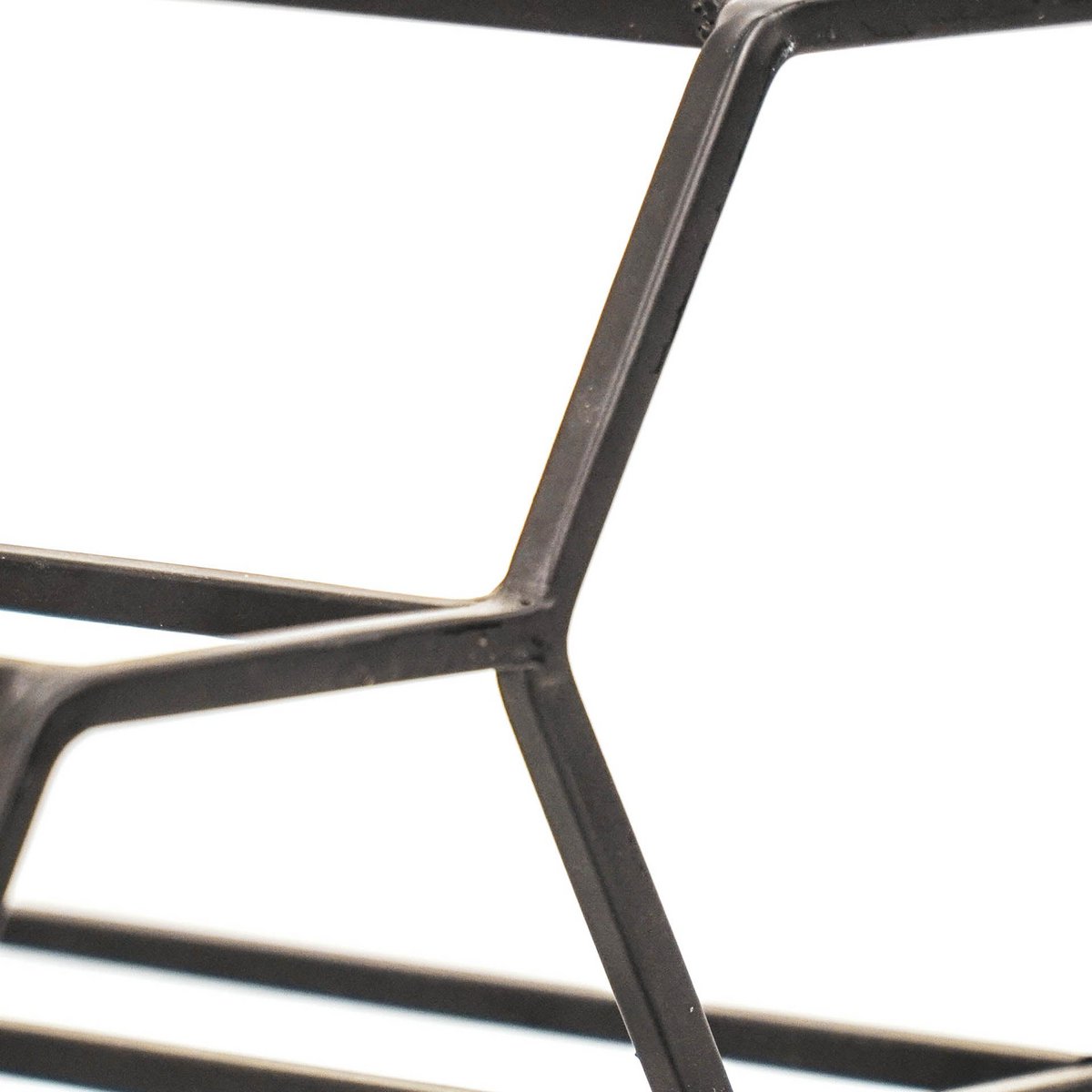 Wine rack - Metal - Black - 6 bottles -