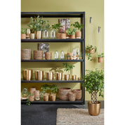 Atlantic Plant Basket - Set of 2 - H16 x Ø16 cm - Light brown