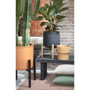 Ascot Plant Stand XL - L46 x W46 x H40 cm - Metal - Black