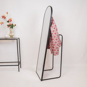 Full-length mirror + clothes rack 