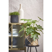 Vase Pia - H47 x Ø13 cm - Bois de paulownia - Marron clair