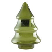 Glasgroene - kerstboom - 18x26cm