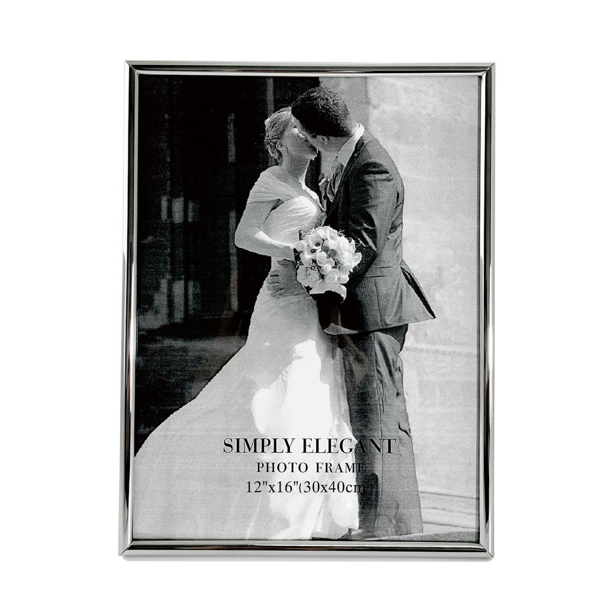Chrome Photoframe 30x40cm Silver