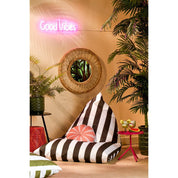 Ludy Wall mirror - H5 x Ø60 cm - Jute - Light brown