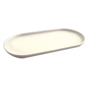 White Oval Porcelain Dish 22cm