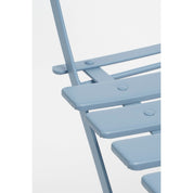 Laurence Bistro Set - Set of 3 - Metal - Light Blue