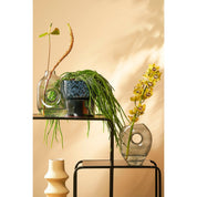 Jay Vase - L19 x W11 x H25 cm - Glass - Light gray
