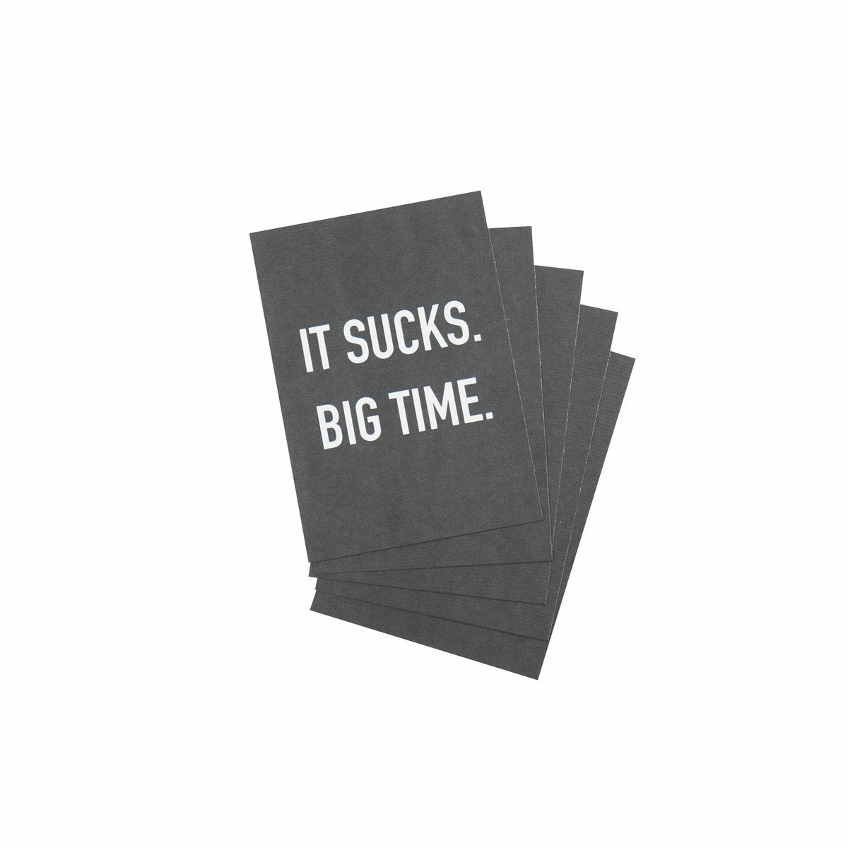 Postcard - Paper - It Sucks - Set of 5 