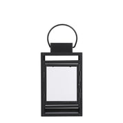 Storm Lantern - L14 x W13 x H23 cm - Black