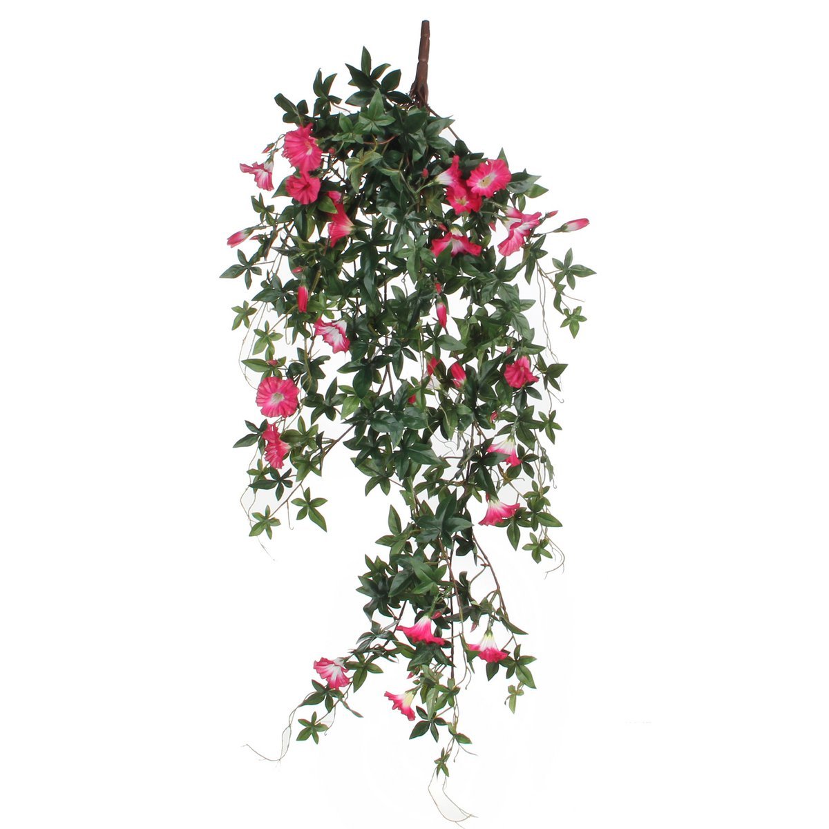 Artificial Petunia Hanging Plant - L15 x W20 x H80 cm - Fuchsia