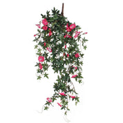 Artificial Petunia Hanging Plant - L15 x W20 x H80 cm - Fuchsia