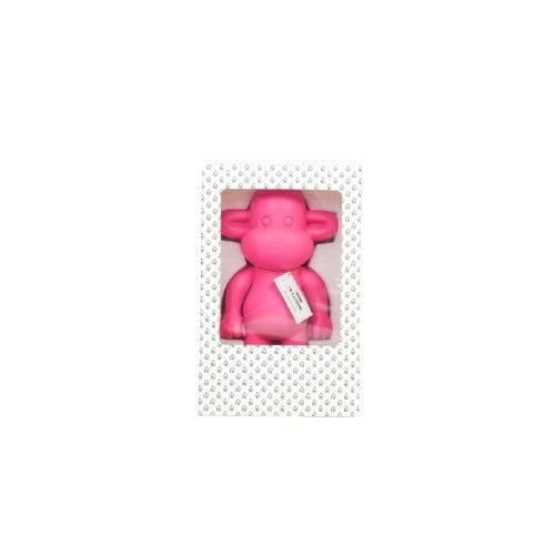 Ornament - monkey  - pink - 33x21x50cm