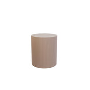Side table - Cylinder - Taupe -