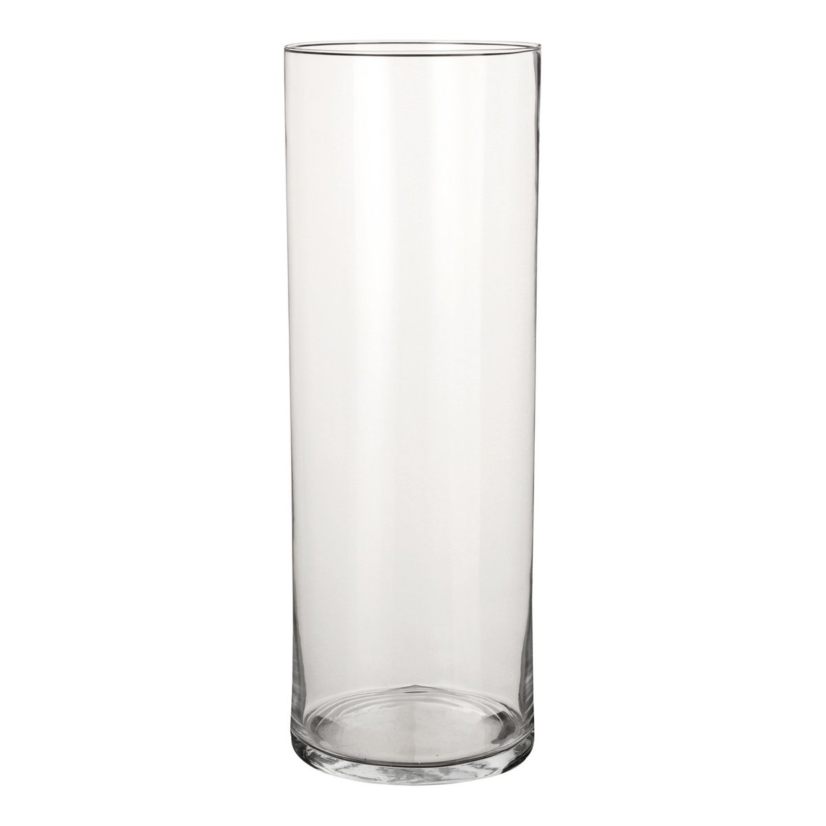 Carly Vase - H55 x Ø19 cm - Cylinder - Transparent