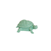 Schildpaddoos - Polyresin - Mintgroen - 15,5x13,5x7,5cm