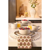 OZZU DESCRIES SET 4 PERSONS - STONE GOOD - TAUPE