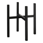 Ascot Plant Stand XL - L38 x W38 x H40cm - Metal - Black