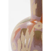 Javi vase - H52 x Ø34 cm - Ceramics - Pink, Beige